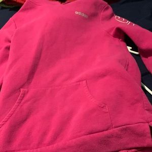 Super warm hot pink adidas hoodie